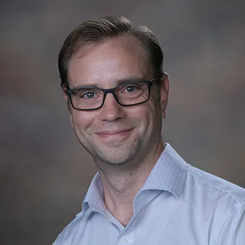 A headshot photo of Jesse McBroom