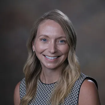 A headshot photo of Michelle Cummings