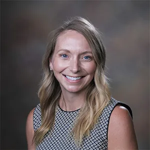 A headshot photo of Michelle Cummings