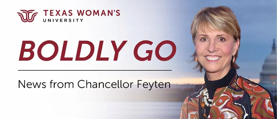 Boldly Go: News from Chancellor Feyten