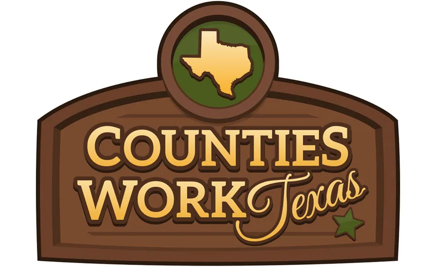 Counties Work Texas logo