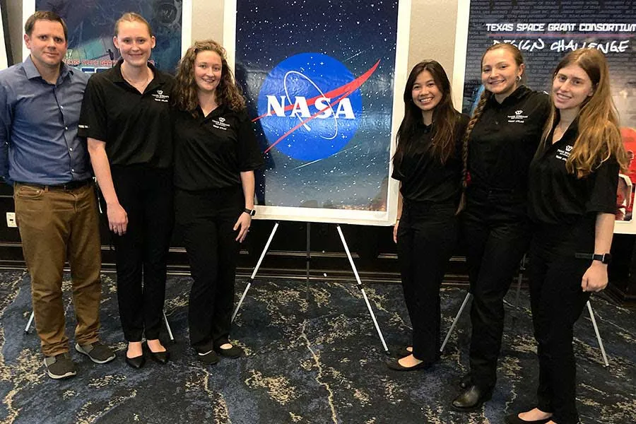 TWU's Team Atlas at the Texas Space Grant Consortium Design Challenge