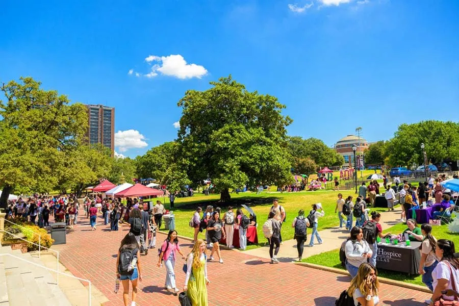 Block Party held on the TWU Denton campus