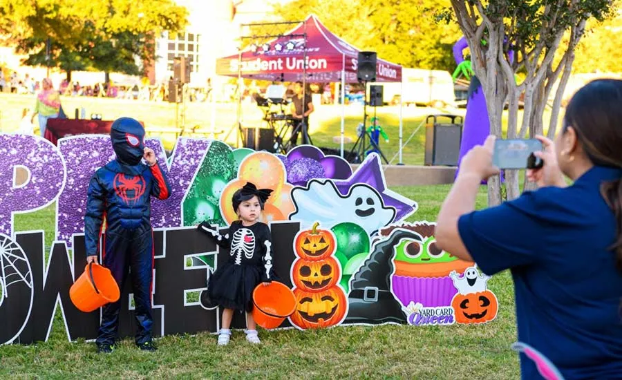 TWU's Halloween family event Boo at the U