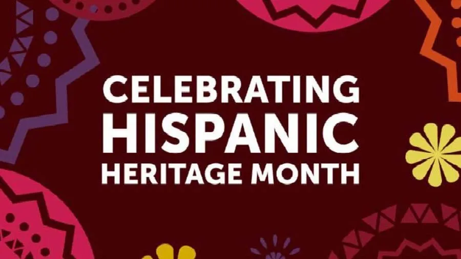 Image with text that says 'Celebrating Hispanic Heritage Month'