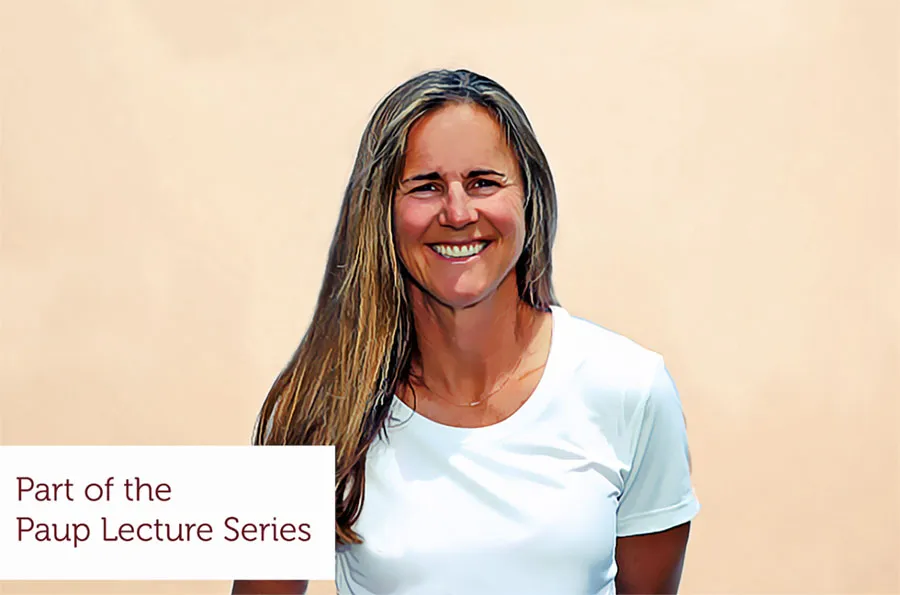 World Cup champion and two-time Olympic gold medalist Brandi Chastain, part of the Paup Lecture Series at TWU