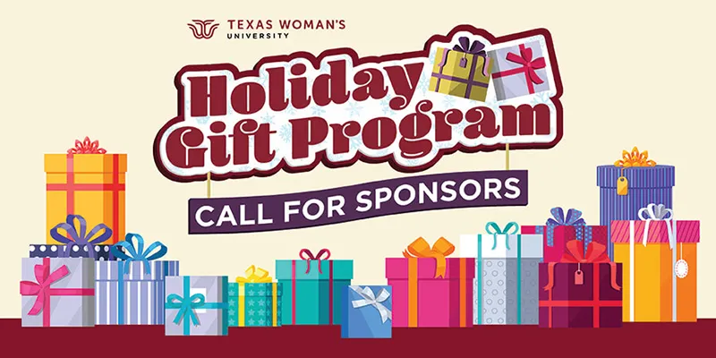 Holiday Gift Program Call for Sponsors Banner