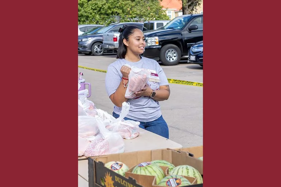 G-Force Students working at Groceries to Go