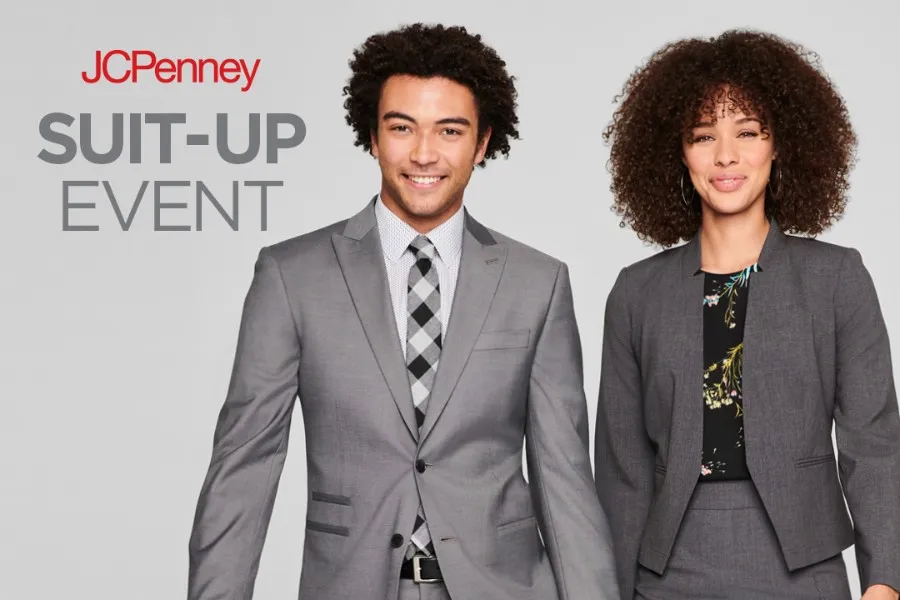 JC Penney Suit Up Event