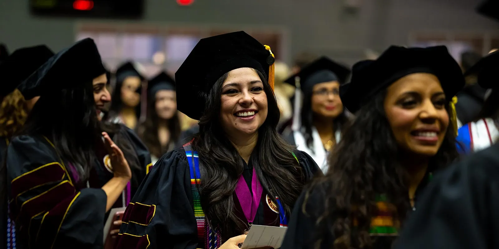 Student at graduation