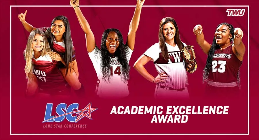 athletics team wins the LSC Academic Excellence Award