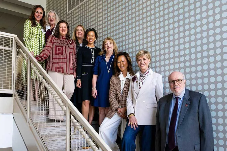 A group photo of the TWU Board of Regents from November 2025