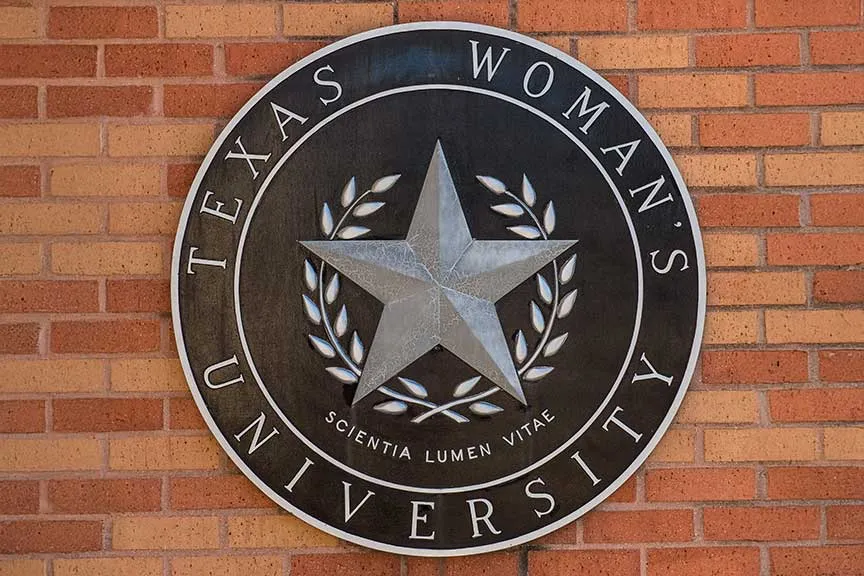 The seal of the university