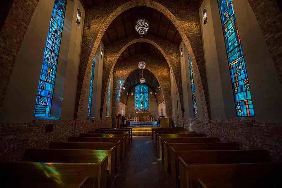 Little Chapel in-the-Woods Interior 