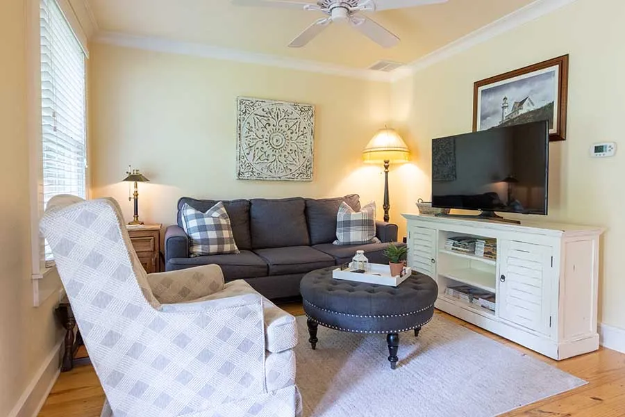 College Street Cottage Living Room
