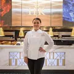 Michelle Tribble in Hell's Kitchen in Las Vegas.