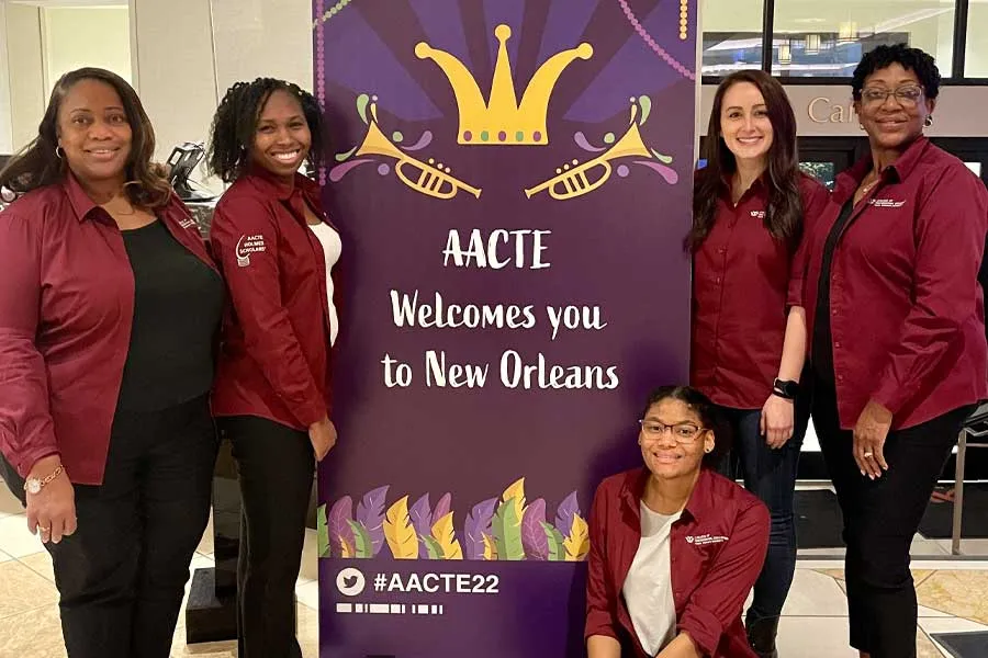 Holmes Scholars at AACTE Conference