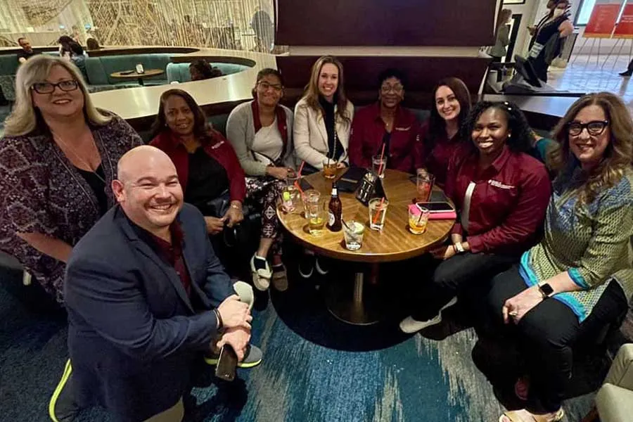 Holmes Scholars enjoy time with TWU faculty at AACTE Conference