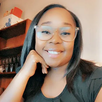 A headshot photo of LaToya Huntley