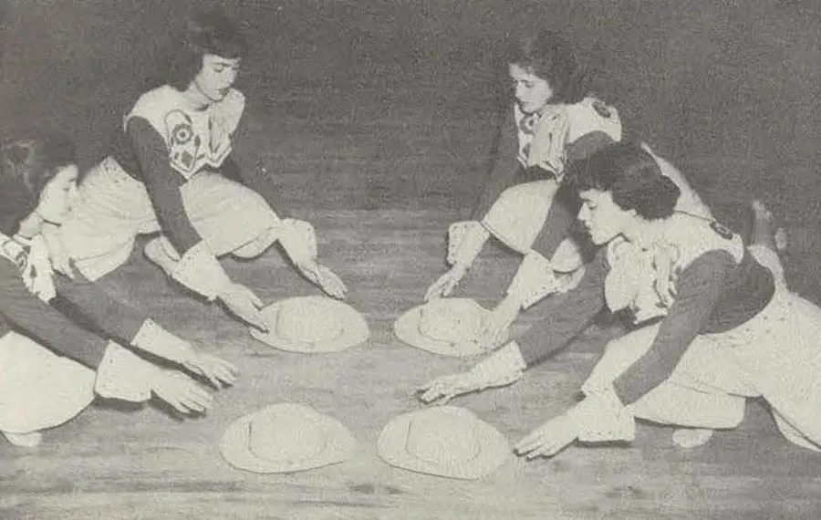 Rehearsal for Ballad of Sam Bass 