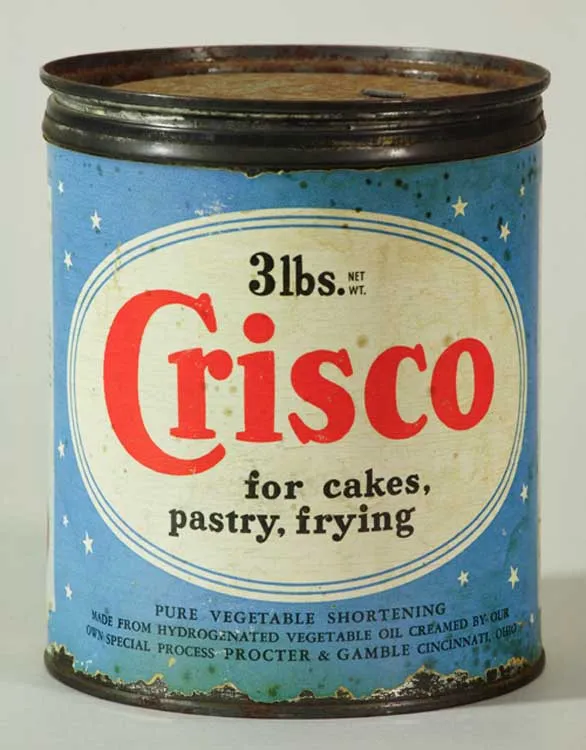 A can of Crisco