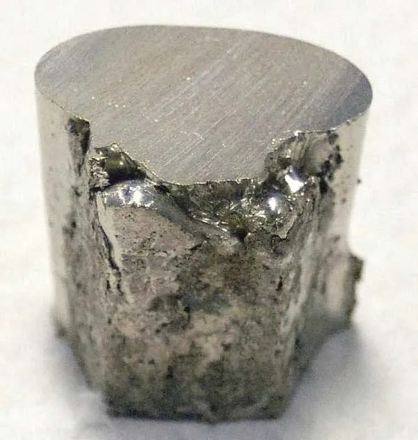 A chunk of nickel