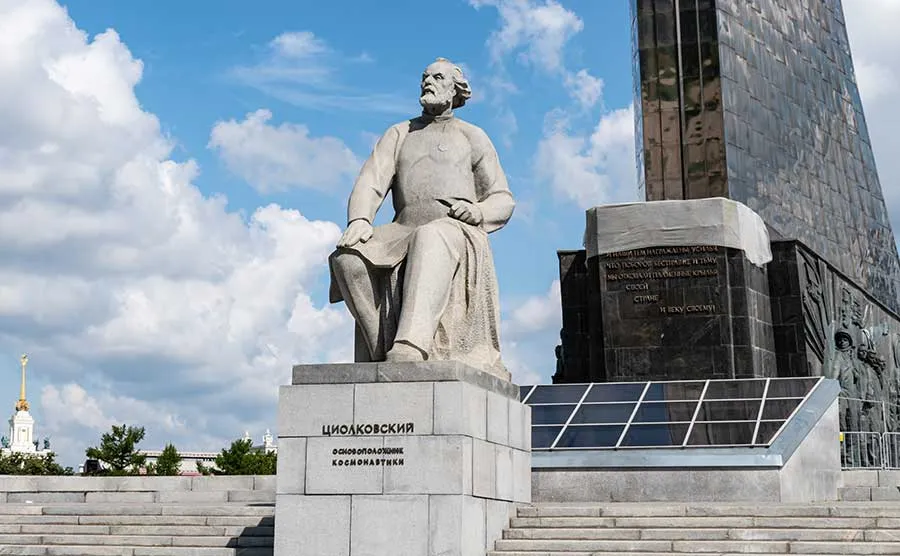Tsiolkovsky's Statue