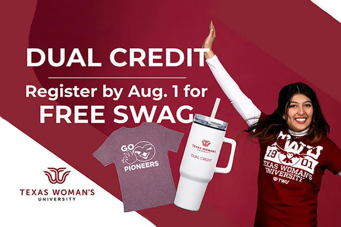 Dual Credit - Register by August 1 for FREE SWAG