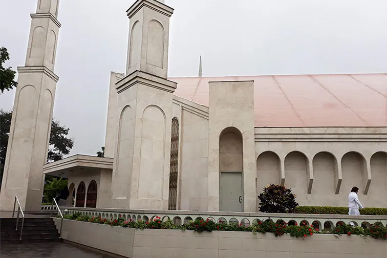 A church in Lima, Peru