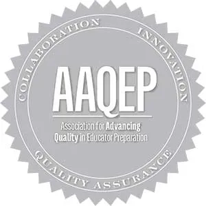 AAQEP badge indicating accreditation