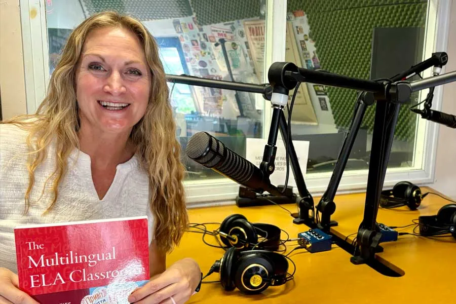 Stewart interview in France about her new book