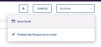 Screenshot with Save and Publish options