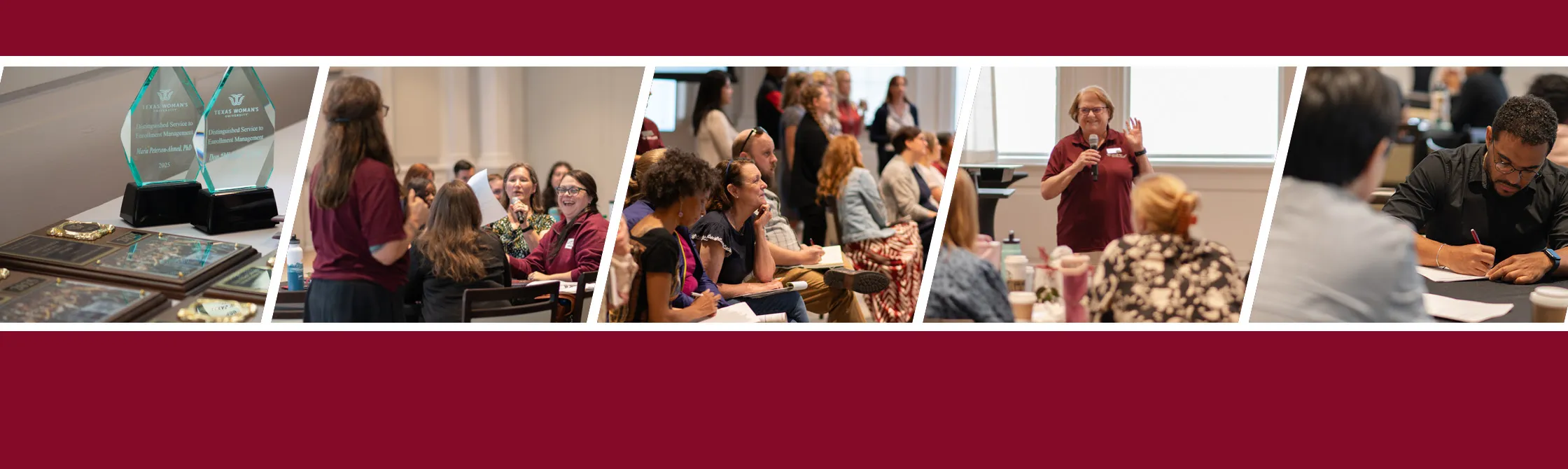 collage of Faculty Commons photos