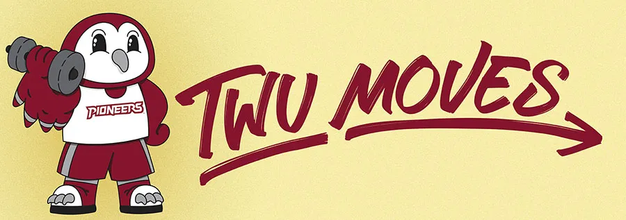 TWU Moves logo with Oakley 
