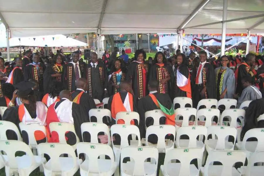 Muchinka Peele at TWU Graduation