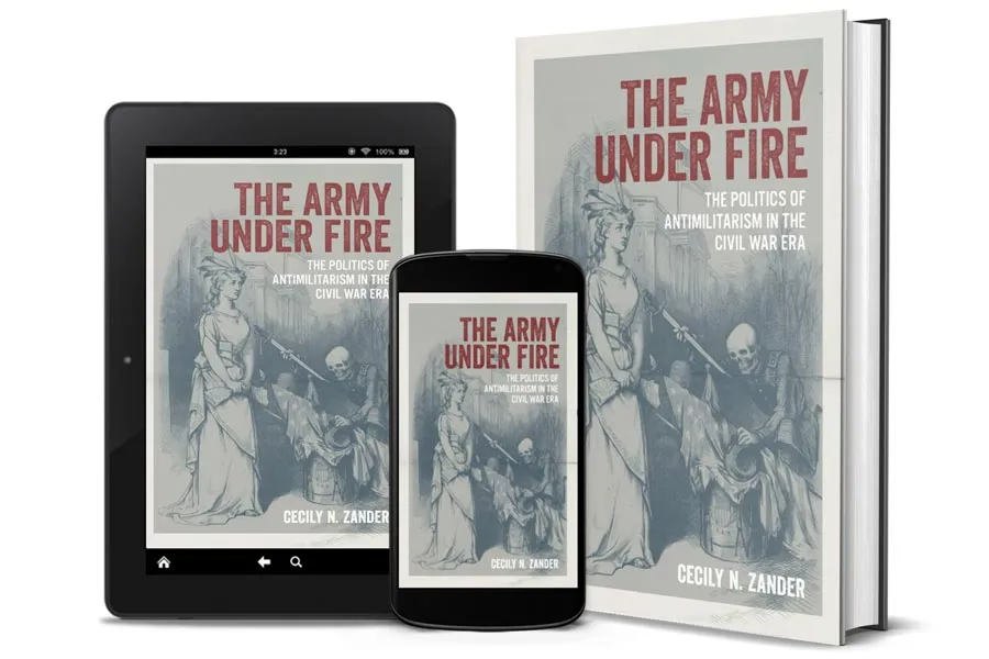 The cover of The Army under Fire 