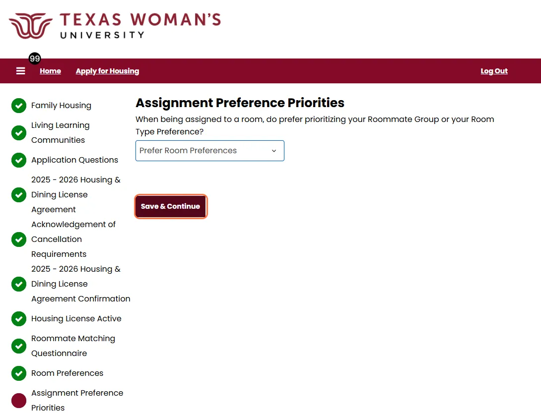 Assignment Priorities