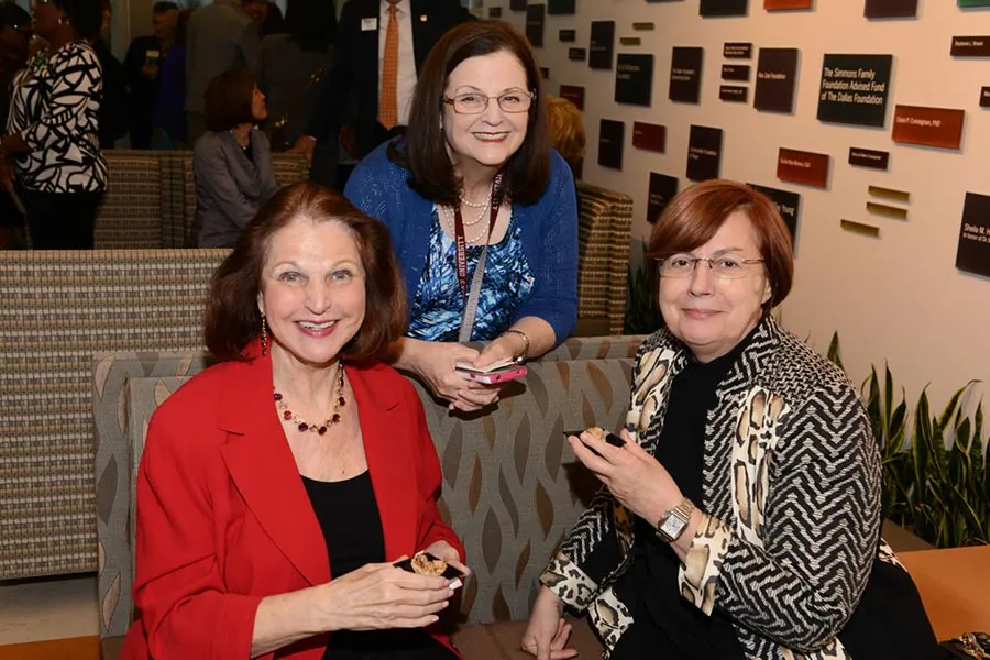 Susan Chaney, Kathryn Kremer, and Susan Sheriff