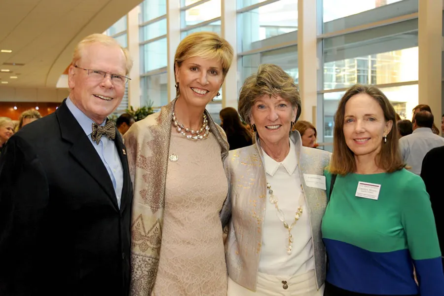 Chad Wick, Chancellor Feyten, Dr. Ann Scanlon McGinty, and Dr. Carolyn Moore