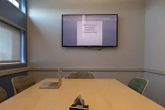Photograph of a desk