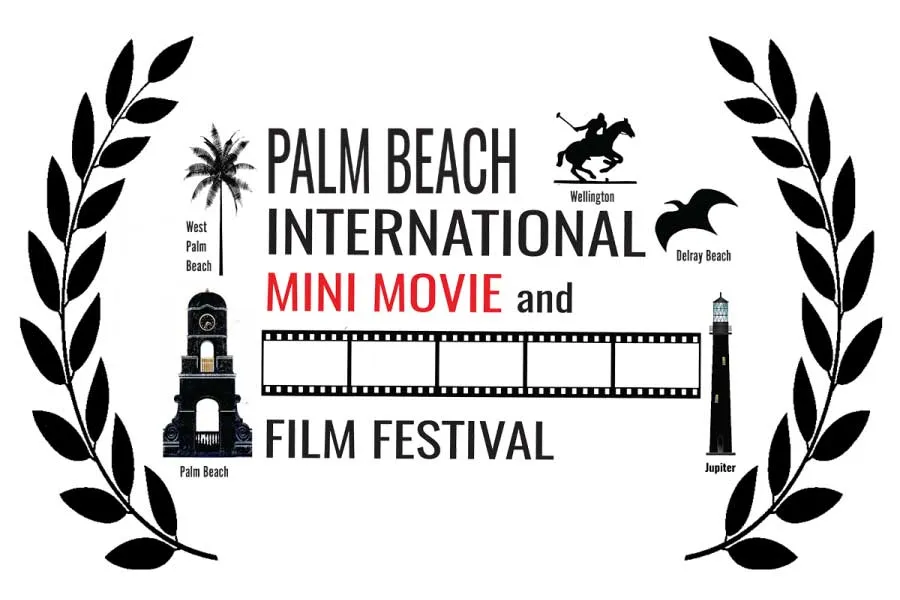 A film festival laurel for the Palm Beach International Mini Movie and Film Film Festival.