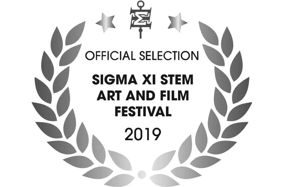 A film festival laurel for the Sigma Xi Art and Film Festival.