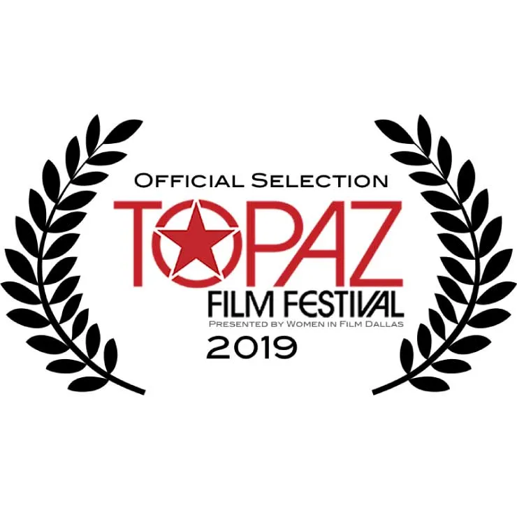 A film festival laurel for the Topaz Film Festival.