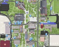 Denton Campus 3D Map Thumbnail