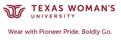 Texas Woman's University War with Pioneer Pride. Boldly Go.