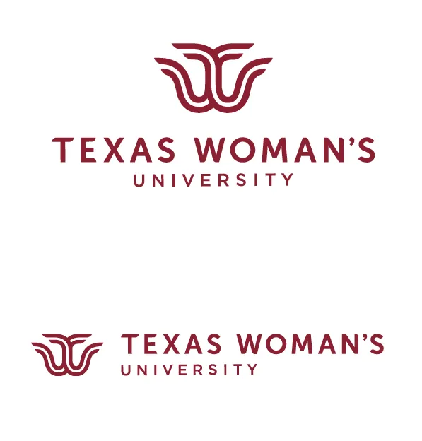 One-color TWU logos in maroon