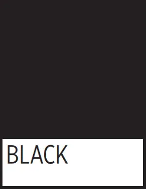 A square of TWU's approved black color.