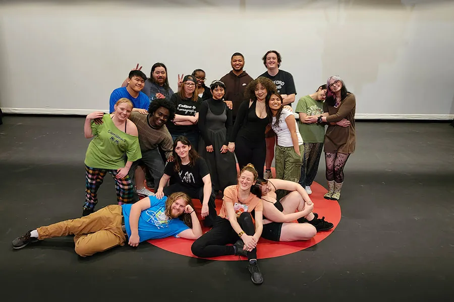 TWU musical theatre cast of Love & Loss: A Musical Theatre Revue