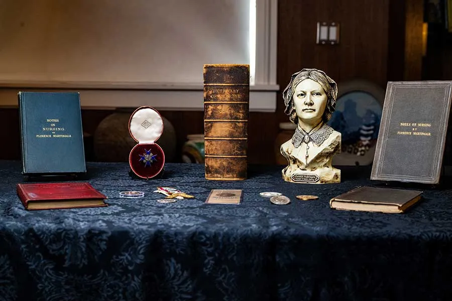 Artifacts from the Florence Nightingale Collection at TWU