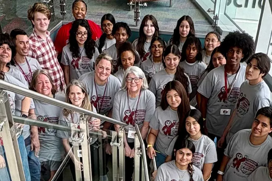 High school students enjoy Nursing camp
